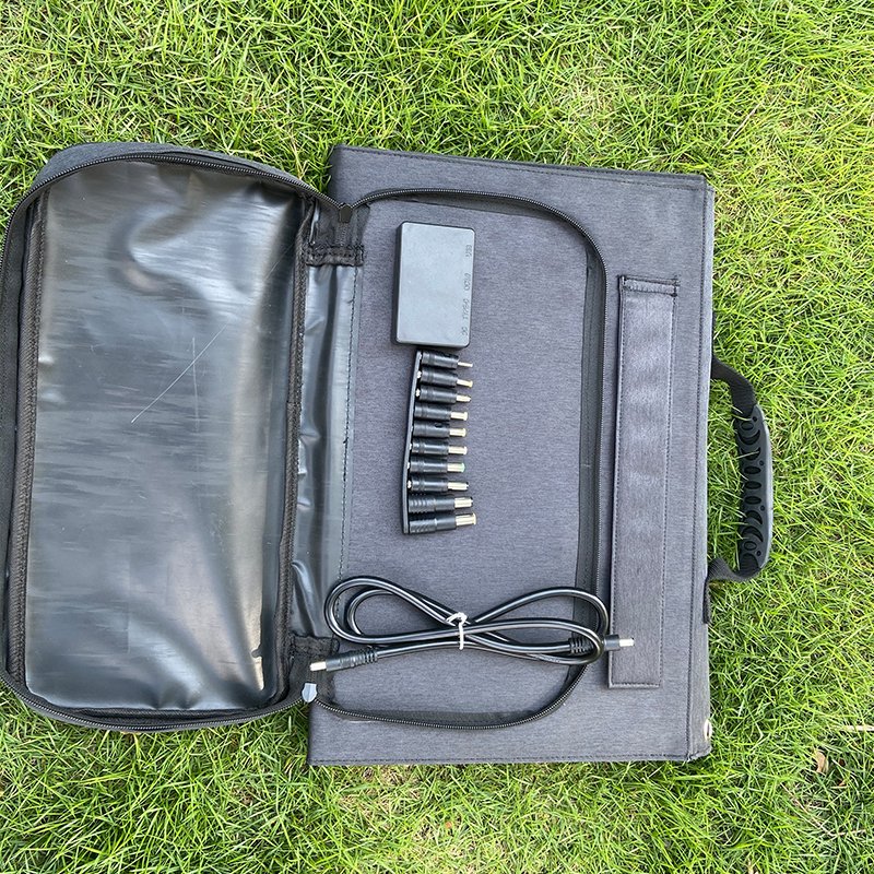 100W 120W Outdoor Portable Solar Panel Foldable Kit Power Bank Charger Solar Panel Foldable Home Use For Hiking