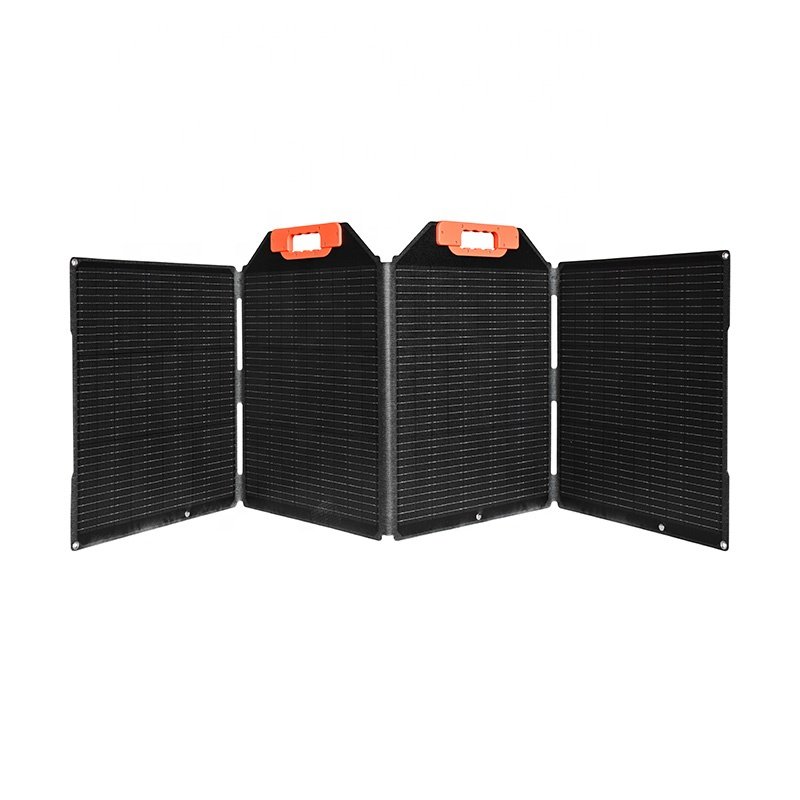 Sungold NEW 100W 200W Portable folding solar panel charger with handle and bracket for battery portable power station charge