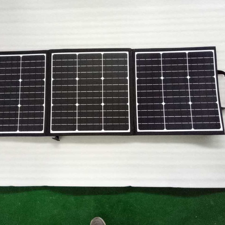 High efficiency monocrystalline 120W fabric portable solar charger 120WATT solar blanket panel for power