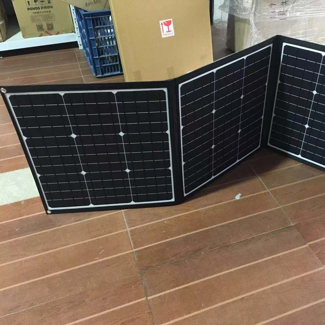 High efficiency monocrystalline 120W fabric portable solar charger 120WATT solar blanket panel for power