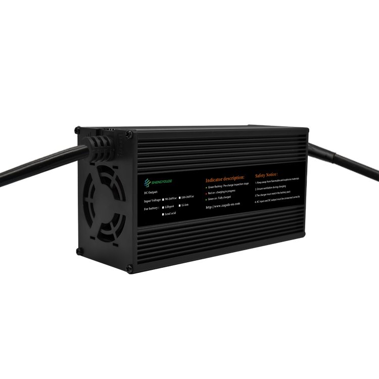 best sellers 2020/2021 500w 1200w 1500w 14.6V lead acid battery charger smart portable car battery charger