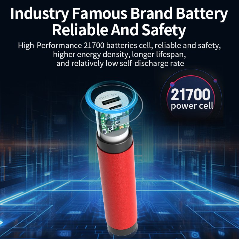 Top-Rated Lipstick Aluminium Power Banks Charger Usb Type-C Aluminium Mini Power Banks for iphone Samsung HUAWEI