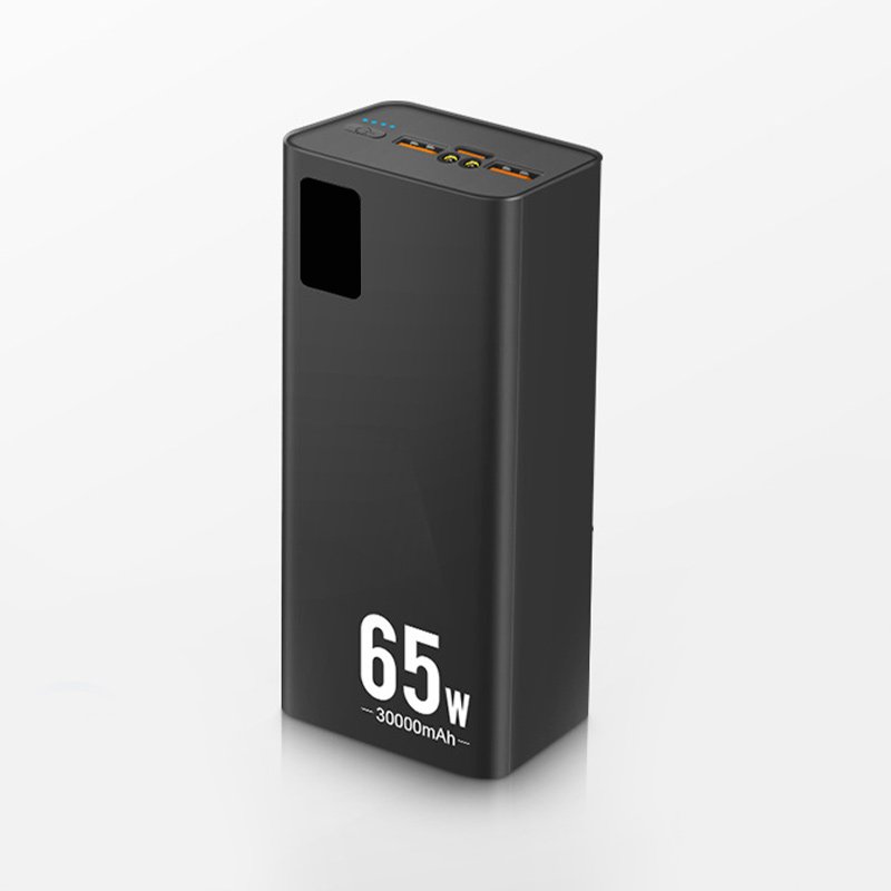 Factory Wholesales High Quality Outdoor Charging Portable Charger Laptop Powerbank 65w 30000mah Laptop Power Bank