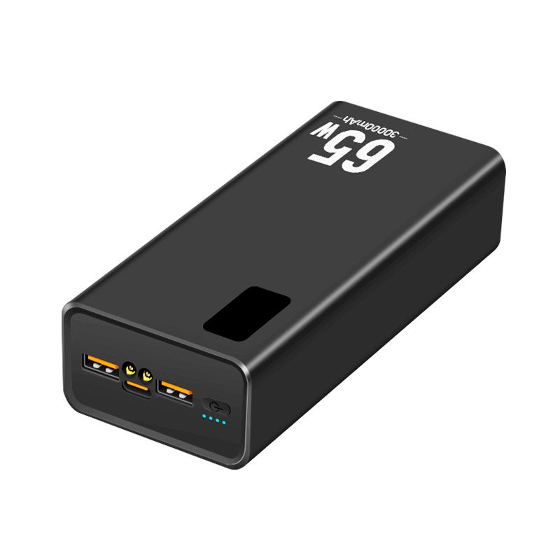 Factory Wholesales High Quality Outdoor Charging Portable Charger Laptop Powerbank 65w 30000mah Laptop Power Bank