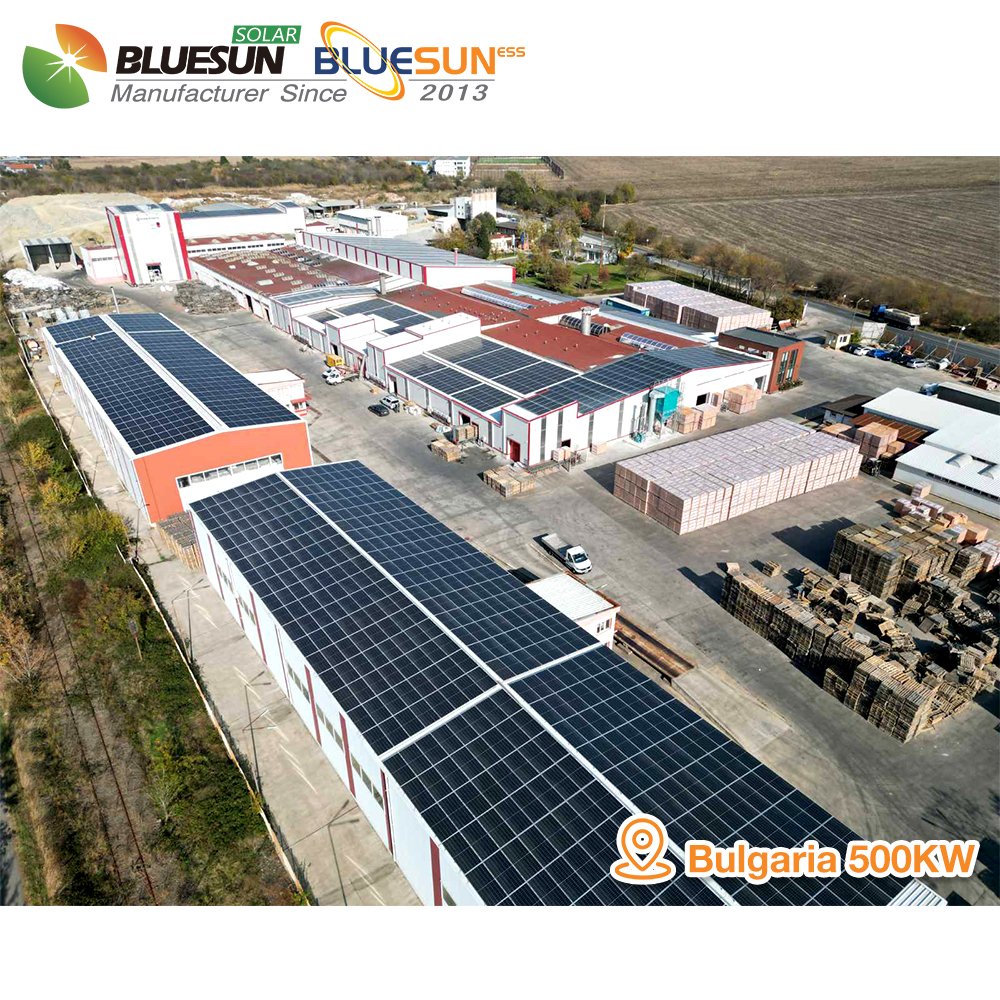 Bluesun JA Solar Panels Home Use Perc Mono Solar Panel 425w 430w 440W 450W 455W Solar Panel For House