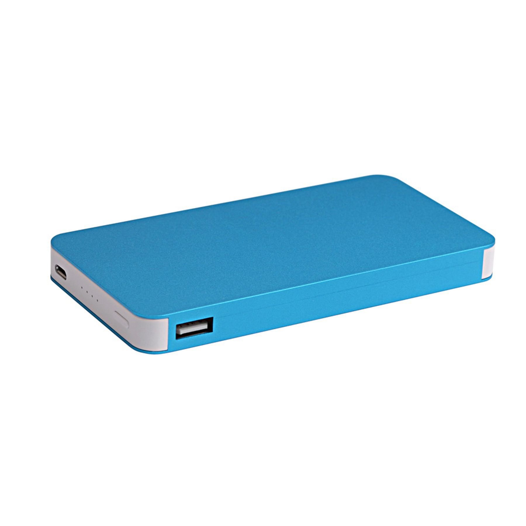 Manufacturers wholesale multi-purpose aluminum alloy outdoor portable 6000mah capacity dual-port output 5V2A polymer battery