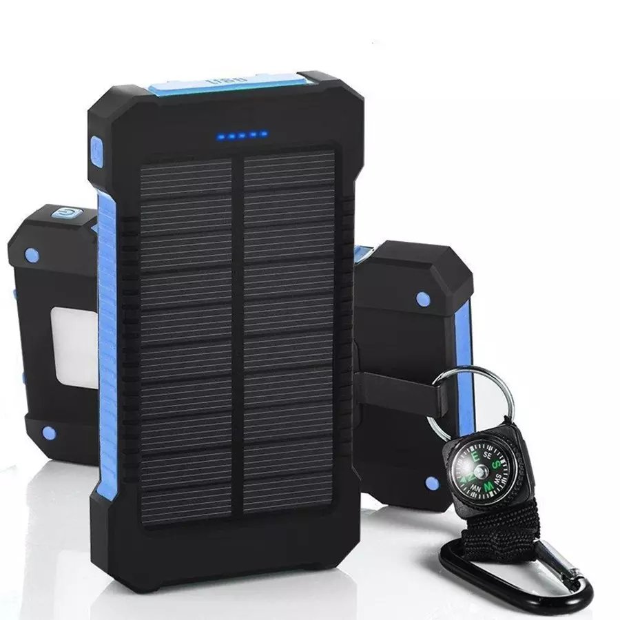 Trending Product 2024 New Arrival OEM Portable Charger Solar Powerbank Mobile Power Supply 10000mah Power Solar cargador
