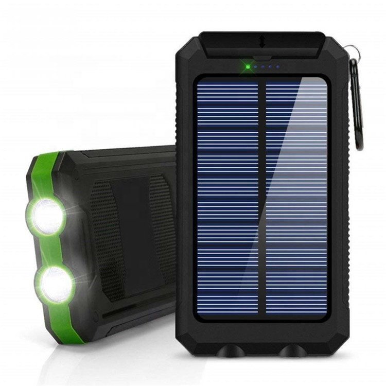 Waterproof Phone Charger Solar Power Bank 20000mah Powerbank Solar