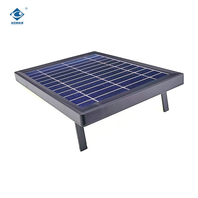 Glass Laminated Solar Panel ZW-5W-6V-1 Mini Waterproof Solar Photovoltaic Panels 6V Camping Solar Panel Energy Charger 5W