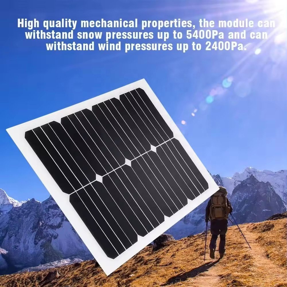 30W 23% High Convertion Rate 9V 14V 18V 30W SunPower Flexible Solar Panels 30 Watt Solar Power Charger off-grid for iPhone Fans