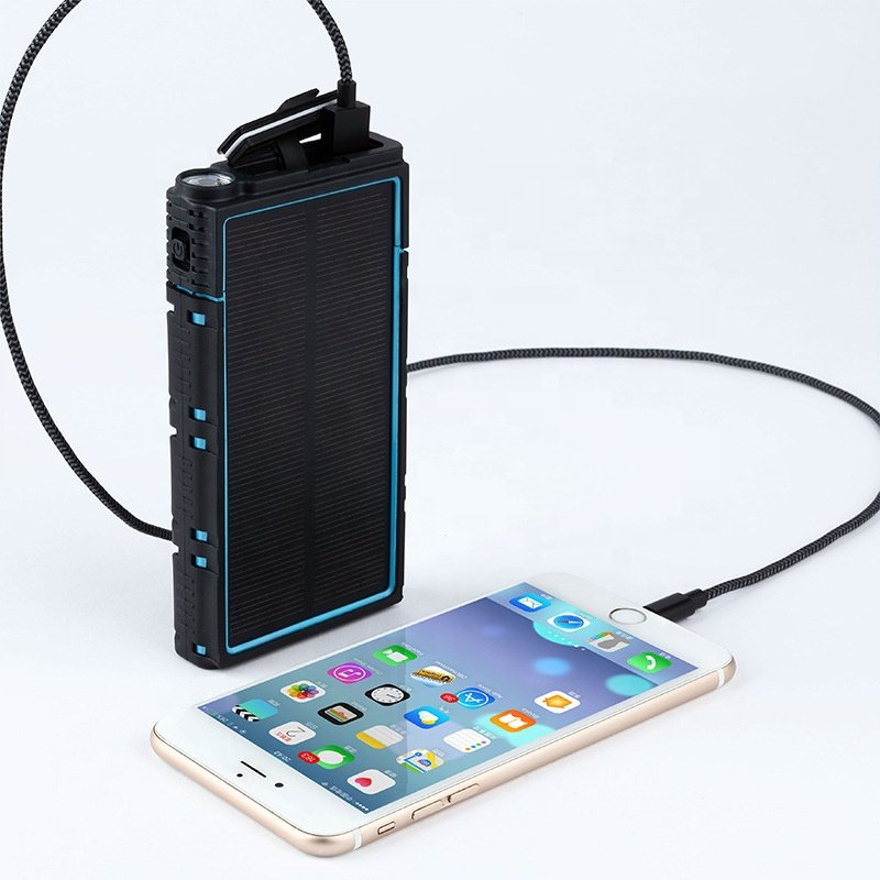 top sale IP67 solar power bank 50000mah waterproof powerbank 30000mah fast charger
