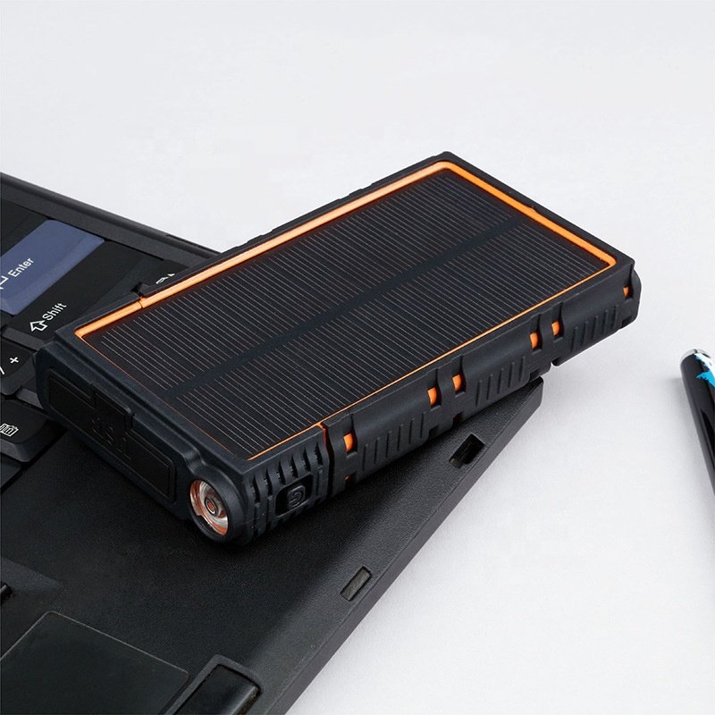 top sale IP67 solar power bank 50000mah waterproof powerbank 30000mah fast charger