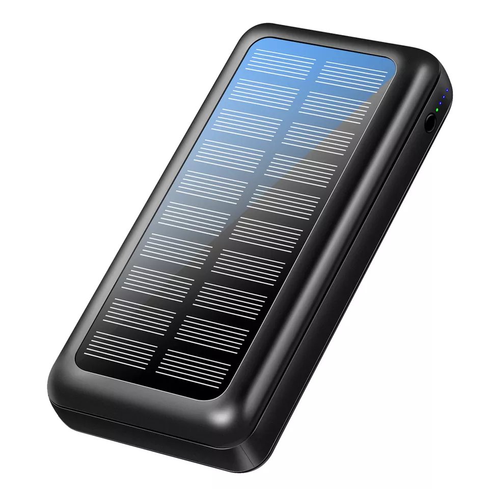 New Product 2024 China Factories Wholesale Electronics Large Capacity 20000mAh Portable Battery Pack Charger Solar Power Bank