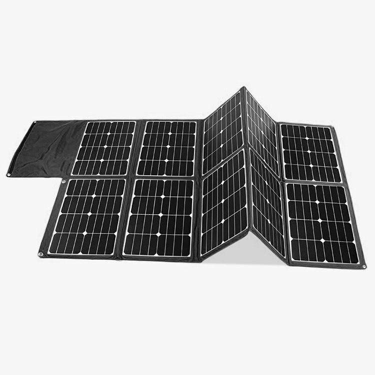 ETFE Film Fiberglass Backboard Portable 12v 24v Mono 250w Foldable Solar Panel 300w 400W