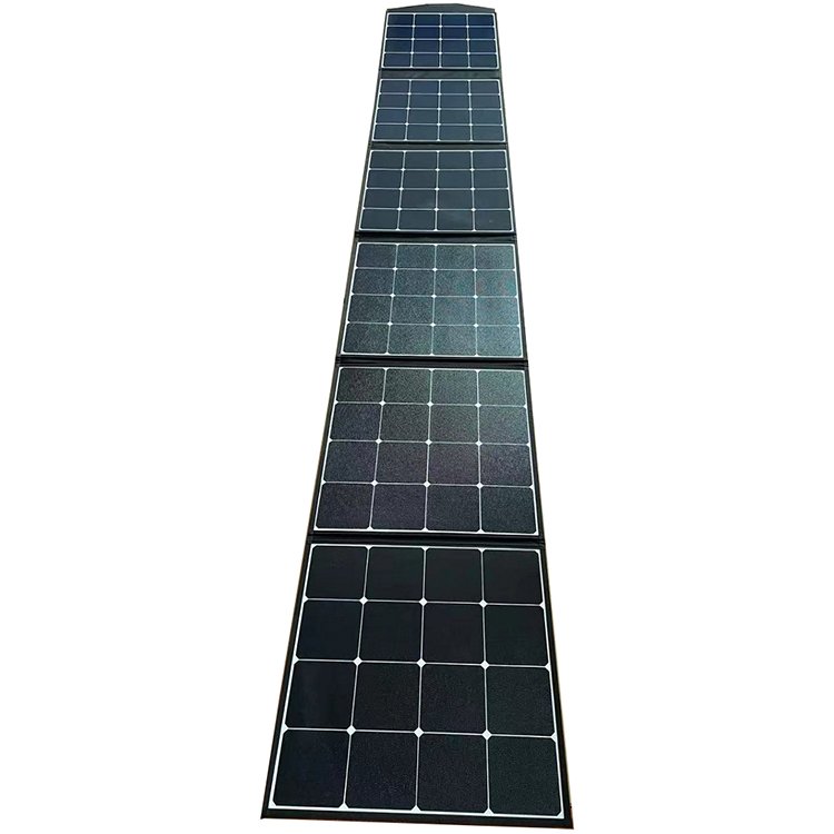 ETFE Film Fiberglass Backboard Portable 12v 24v Mono 250w Foldable Solar Panel 300w 400W