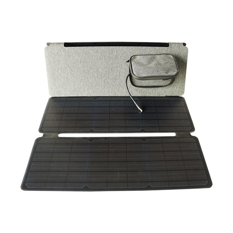 2023 New Model Of Foldable 70W MPPT Solar Panels Waterproof USB Type-C Flexible Solar Panel Power Charger For for Scooter/E Bike