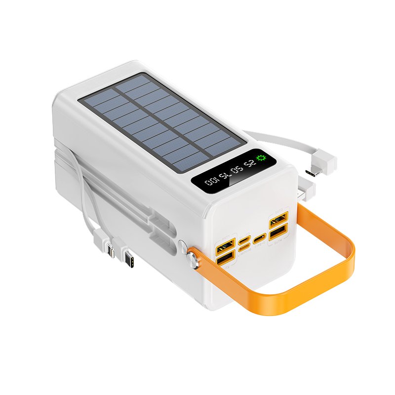 Multiple capacities Waterproof Solar Power Bank USB Charger Battery for Cell Phone Smart Tablet Phone Power Bank