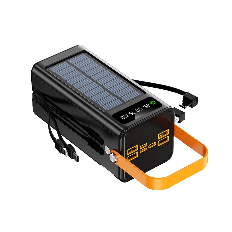 Multiple capacities Waterproof Solar Power Bank USB Charger Battery for Cell Phone Smart Tablet Phone Power Bank