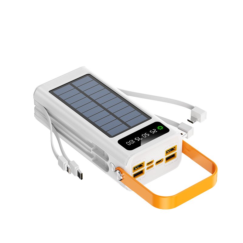 Multiple capacities Waterproof Solar Power Bank USB Charger Battery for Cell Phone Smart Tablet Phone Power Bank