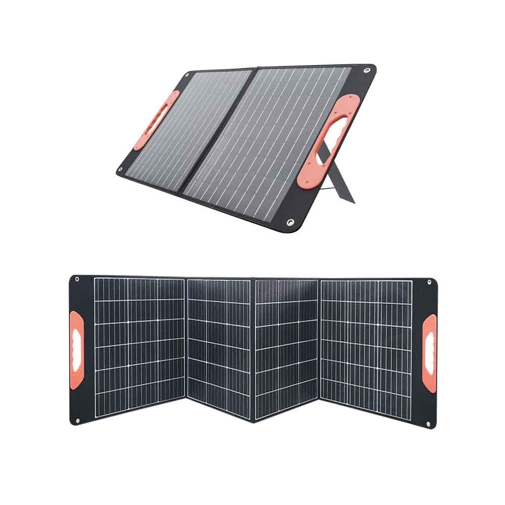 Efficiency Monocrystalline Silicon EFTE 60W 100W 200W 300W 400W Folding Solar Panel 2 USB Output Charger For Phone Laptop