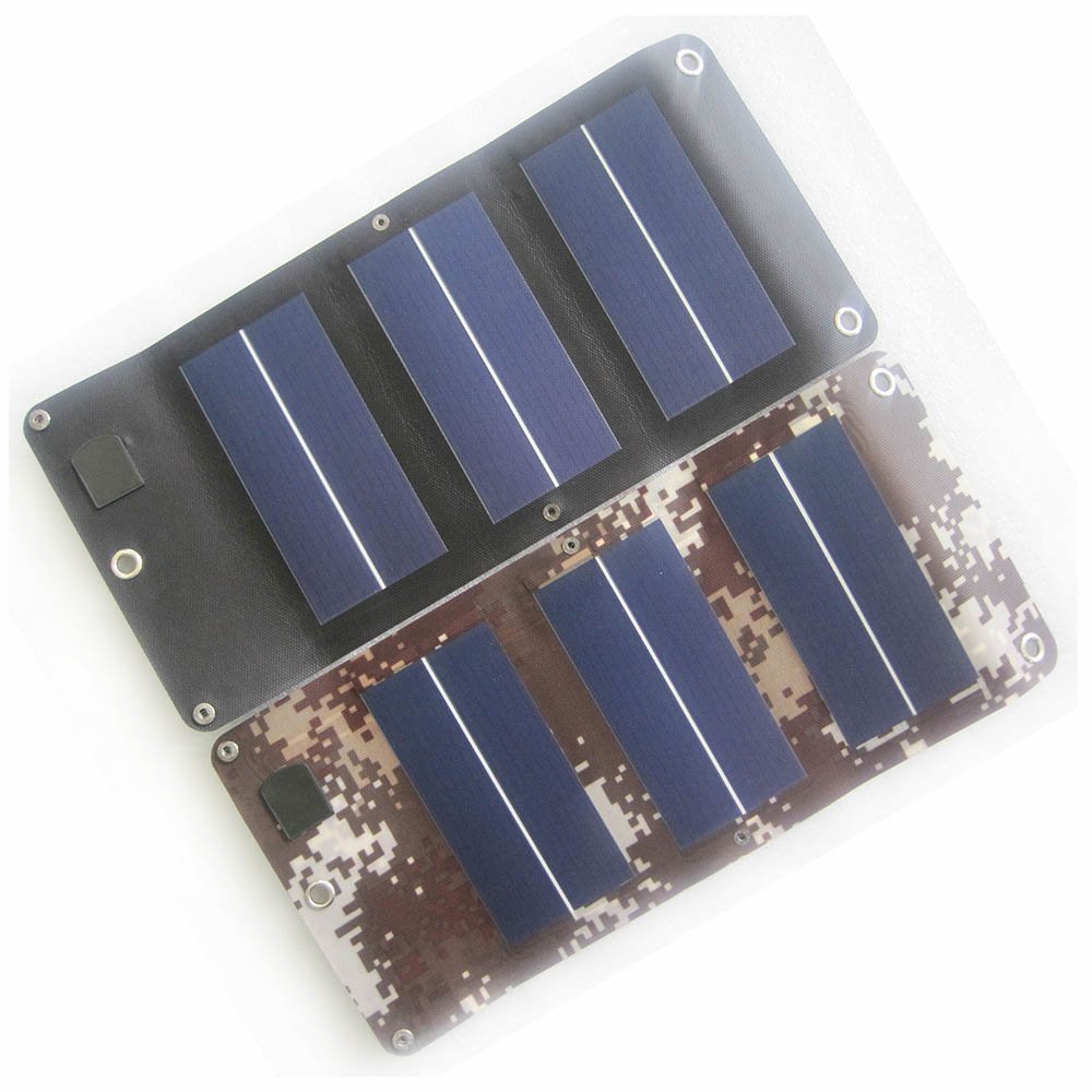 3W Flexible Portable Mobile Solar Charger USB For Smartphones,Power Banks,Surveillance Camera,Radio