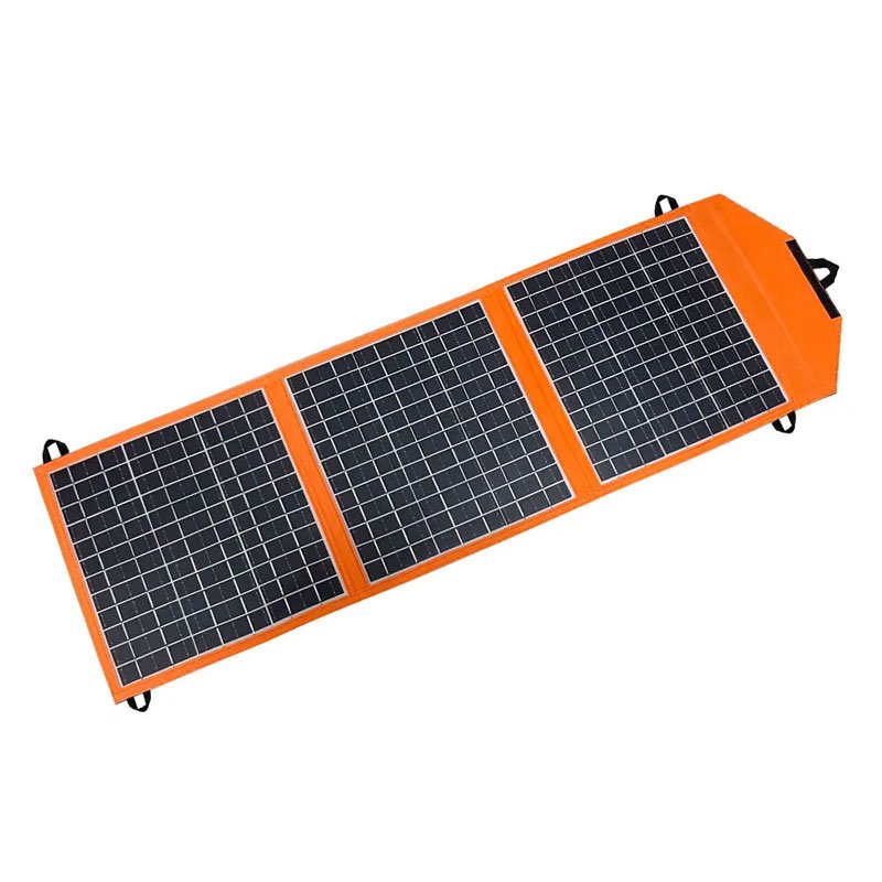 30W18V Foldable Portable Solar Panel Charger Small Size Self-Driving Camping Pack with Solar Charger