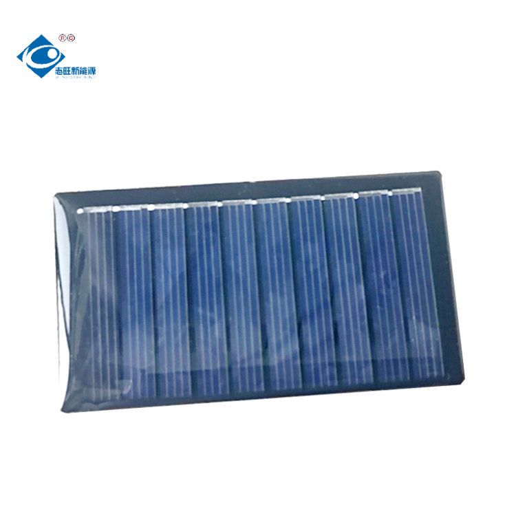 5.5V Epoxy Adhesive Solar Panel ZW-8045-S Mini Customized Solar Panel 85mA Lightweight Solar Panels Charger 0.5W