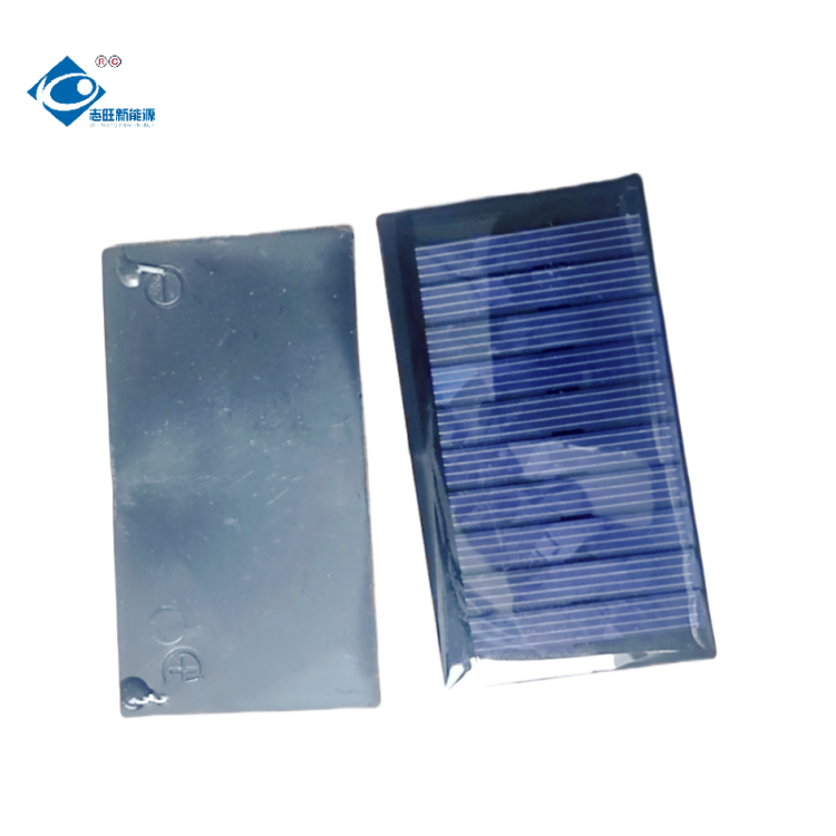 5.5V Epoxy Adhesive Solar Panel ZW-8045-S Mini Customized Solar Panel 85mA Lightweight Solar Panels Charger 0.5W