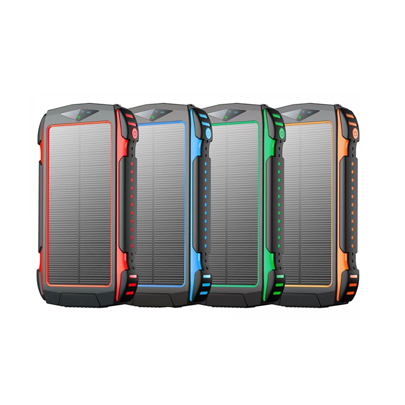 power bank pd 18W qc 3.0 solar charger 20000mah wireless cell phones laptop powerbank