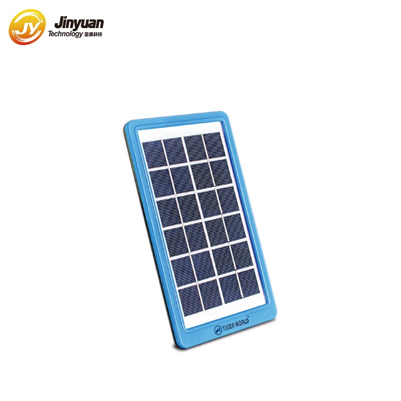 China supplier usb output portable mobile phone charger 18 cells 5w small size solar panel