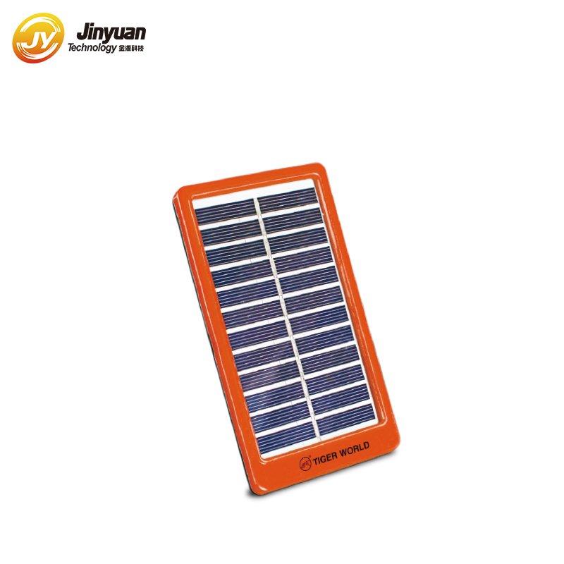 China supplier usb output portable mobile phone charger 18 cells 5w small size solar panel