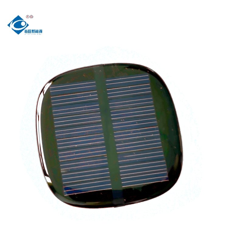 5V Lightweight Silicon Solar Panel ZW-5656-R Epoxy Adhesive Solar Panel 0.4W Mini Solar Panels Power Charger