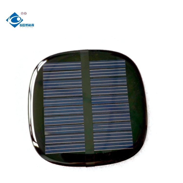 5V Lightweight Silicon Solar Panel ZW-5656-R Epoxy Adhesive Solar Panel 0.4W Mini Solar Panels Power Charger