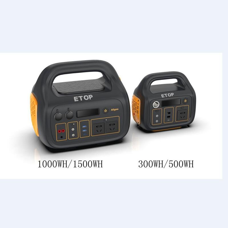 Solar Outdoor Power Supply 300W 500W 495Wh lithium-ion battery For Camping ups Portable power bank