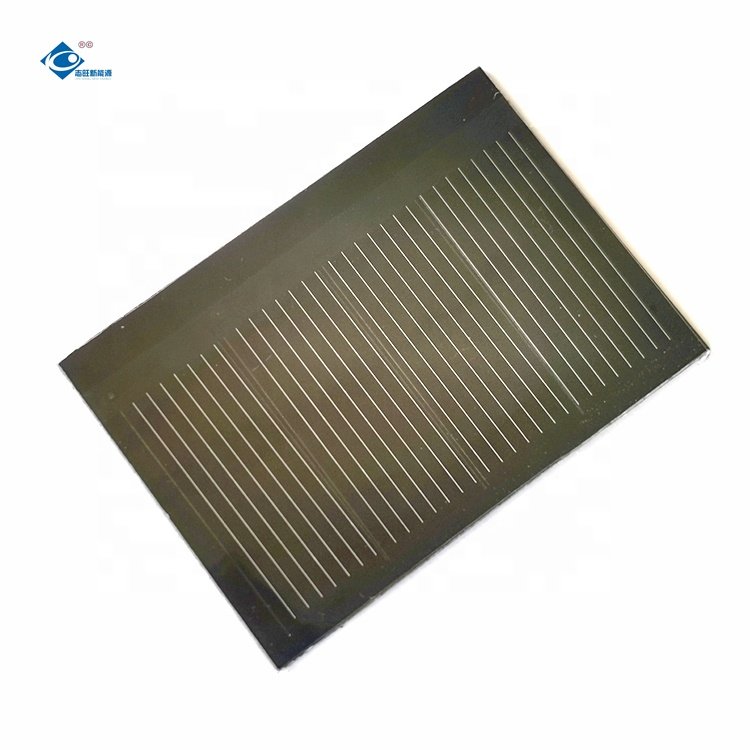 ZW-5740-PET Mono PET Solar Photovoltaic Panel 0.3W Portable Solar Panel Charger 2V Sewing Portable Solar Panel