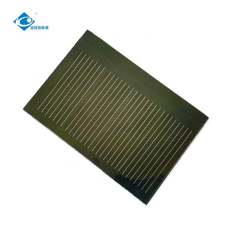 ZW-5740-PET Mono PET Solar Photovoltaic Panel 0.3W Portable Solar Panel Charger 2V Sewing Portable Solar Panel