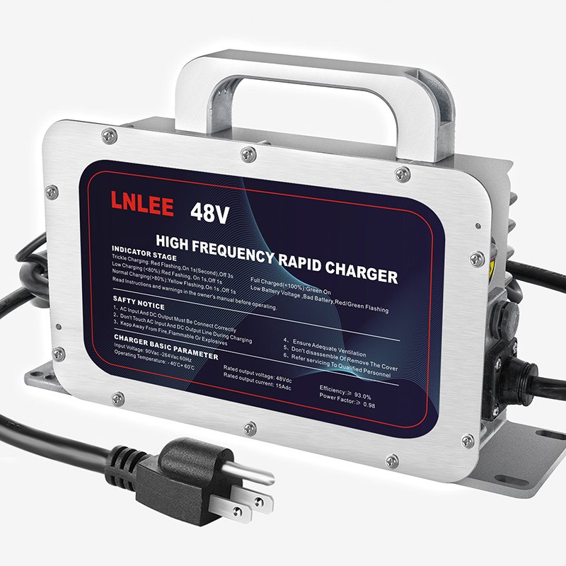 Low Price Portable Waterproof LNLEE 12v 60v 15A Lithium Li-ion Titanate 12 Volt Solar Battery Charger