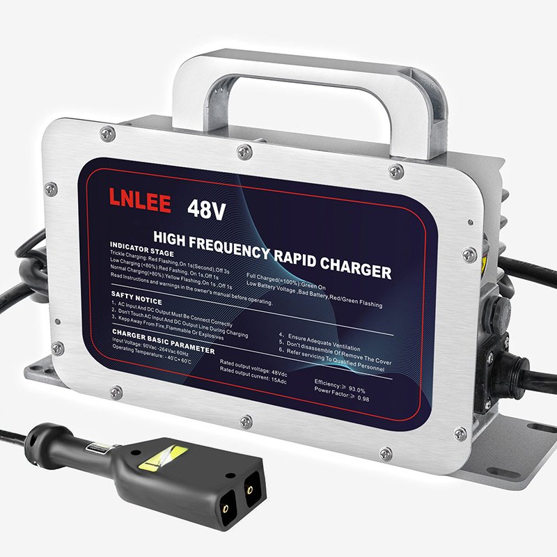 Low Price Portable Waterproof LNLEE 12v 60v 15A Lithium Li-ion Titanate 12 Volt Solar Battery Charger