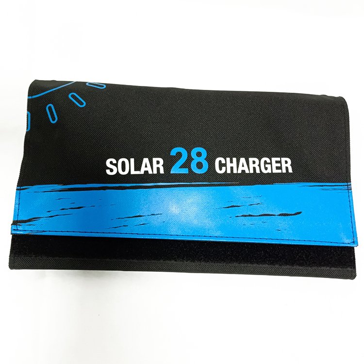 Outdoor Travel Foldable Camping Photovoltaic Panel 20w 28w 5v Portable Solar Phone Chargers