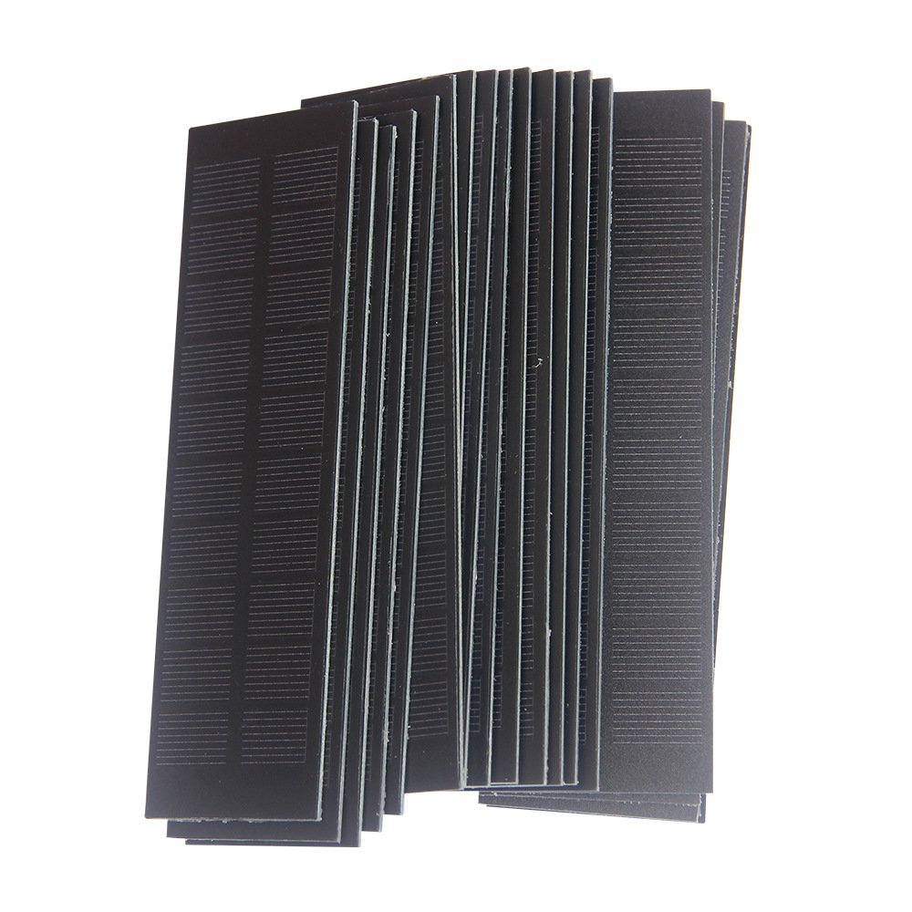 BUHESHUI 148*45mm 1W 5V Mini Solar Panel Custom Monocrystalline PET Solar Panel for Portable Light Radio Toy