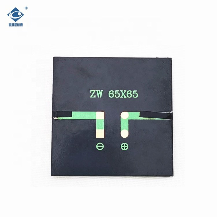 ZW-6565-2V Epoxy Adhesive Solar Panel 2V Poly Portable Solar Panels 0.8W Mini Solar Panels Power Charger 400mA