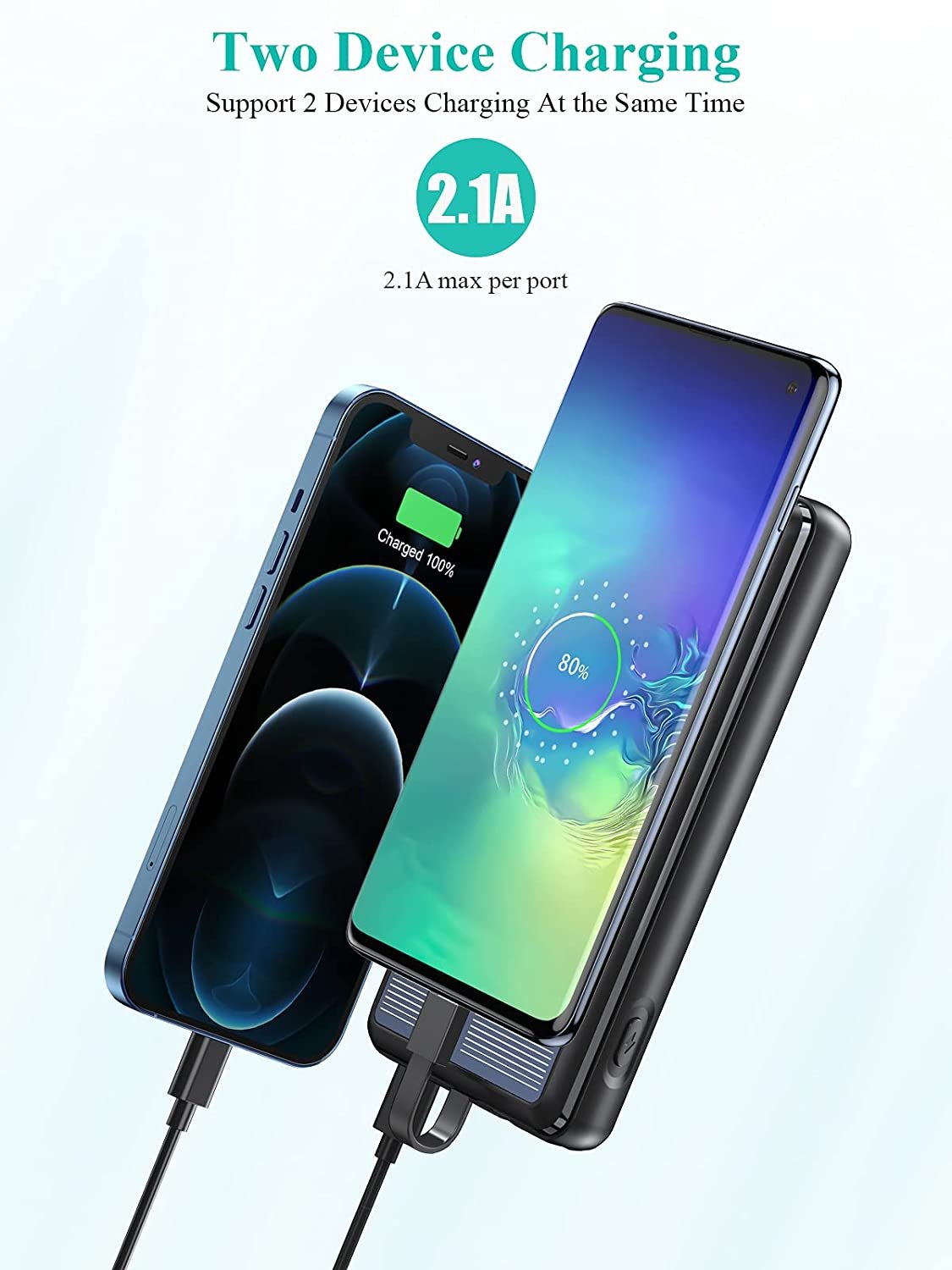 2024 new product Professional Manufacturer Solar Charger Power Bank 26800mAh large capacity smart phone mobile solar power bank