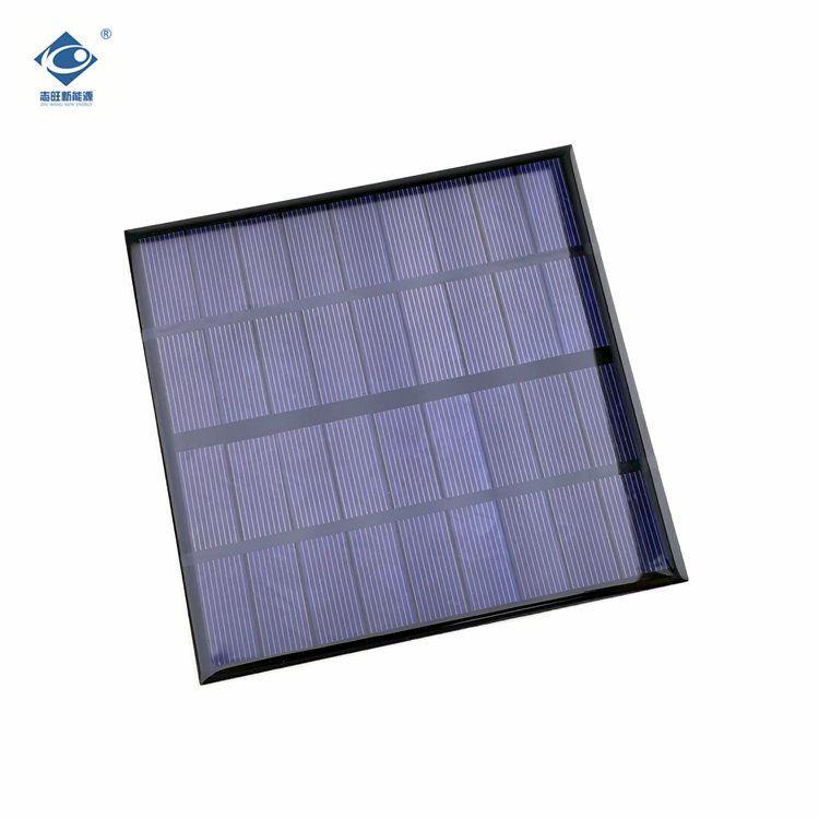 3W Mini Epoxy Adhesive Solar Panel ZW-145145-9V Mini Solar Panels Power Charger 9V Ruggedized Mini Solar Panel Charger