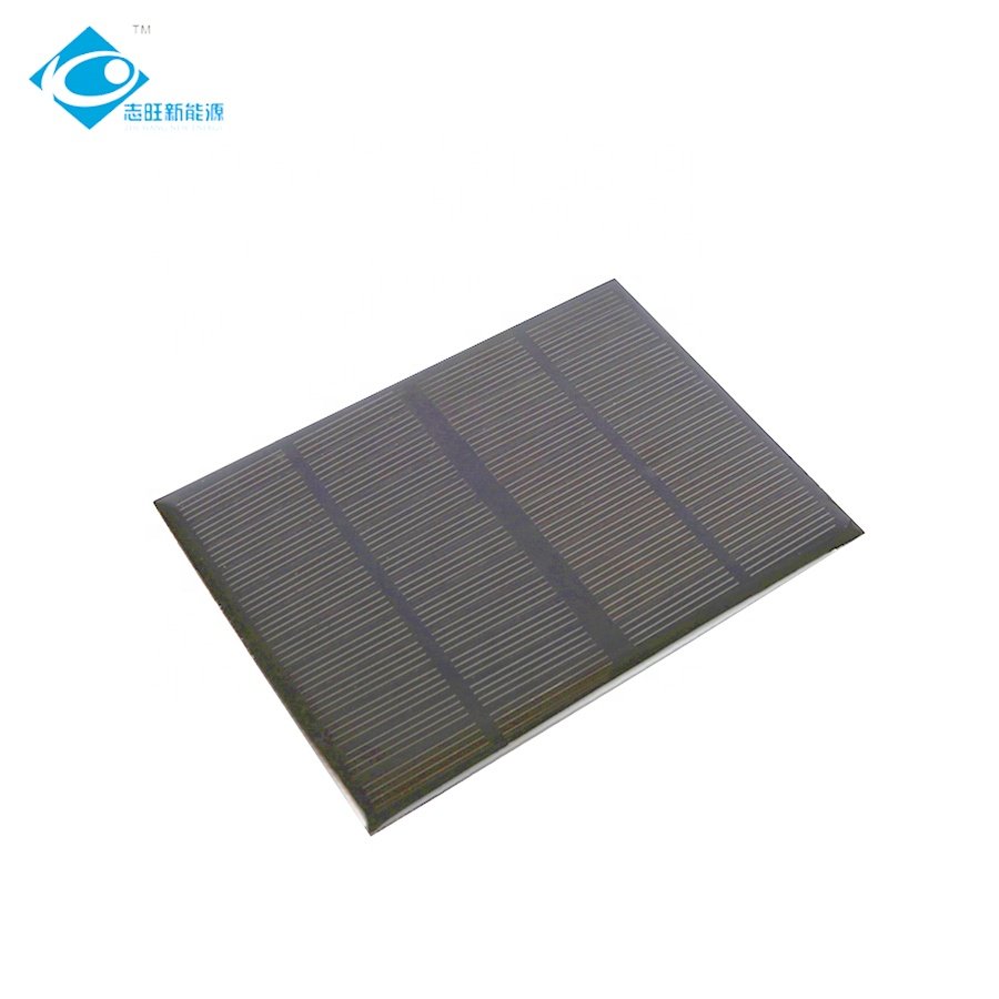1.5W Mini Portable Solar Panels ZW-85115-18V Epoxy Adhesive Solar Panel 18V Lightweight Silicon Solar Panel Charger