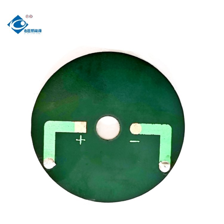 0.3W Lightweight Epoxy Adhesive Solar Panel ZW-Dia48-2V Outdoor Waterproof Solar Panel Charger 2V Customized Mini Solar Panels
