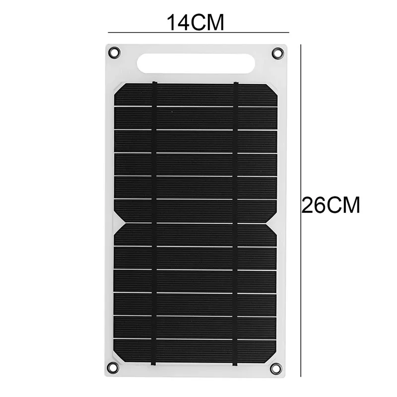 Light Weight Small Size 10W 6V For Outdoor Camping Solar Panel Portable Mini Solar Power System Charger