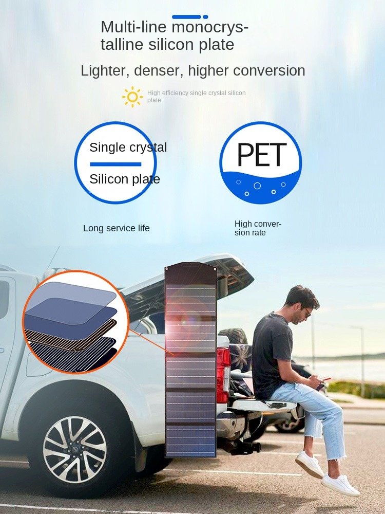 mobile phone outdoor portable photovoltaic power board folding USB charger 5v9v12V Monocrystalline silicon solar panel