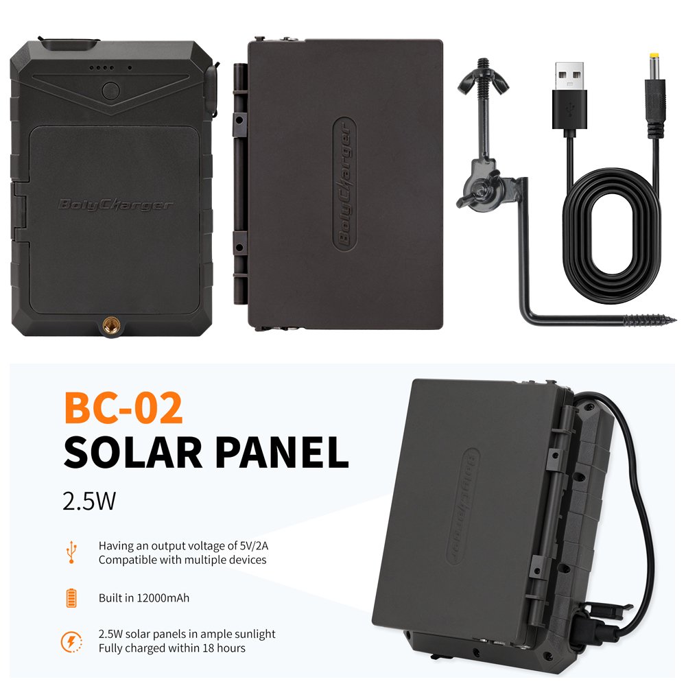 Customized Foldable Solar Panel Kit 2.5w Folding Solar Panel With Battery Solar Bank For Outdoor Camping Mobile Solar Charger