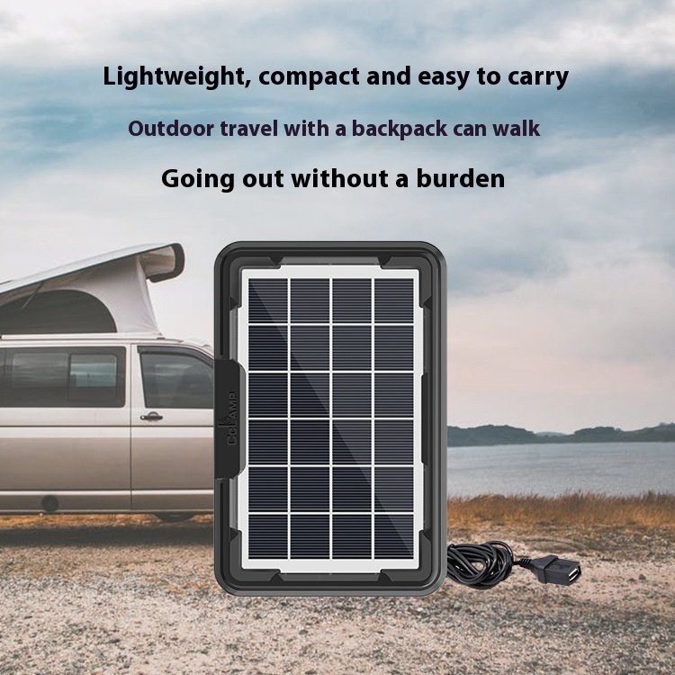 CCLAMP Factory Price Solar Charging Power Bank 4watt Panel Charger USB Charger for Cell Phones Electronic Devices
