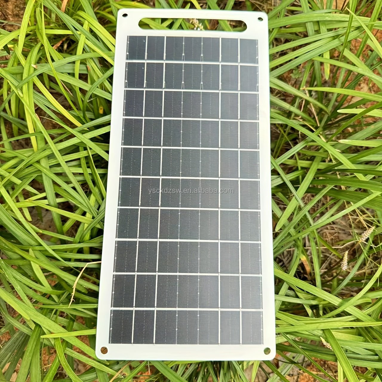 Solar charger 5V6W single crystal flexible photovoltaic power generation panel Outdoor solar panel mobile phone charging 20W